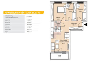 Mieszkanie na sprzedaż 70m2 Kraków Podgórze Duchackie Wola Duchacka Kamieńskiego - okolice - zdjęcie 3