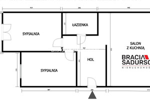 Mieszkanie na sprzedaż 59m2 Kraków Grzegórzki Grzegórzki Stare Grzegórzecka - zdjęcie 3