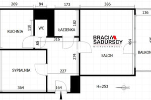 Mieszkanie na sprzedaż 50m2 Kraków Bieżanów-Prokocim Prokocim Barbary - zdjęcie 3