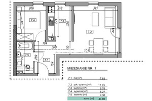 Mieszkanie na sprzedaż 46m2 myślenicki Myślenice Zawada Słowińska - zdjęcie 3