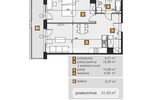 Mieszkanie na sprzedaż 52m2 Kraków Babińskiego - zdjęcie 3