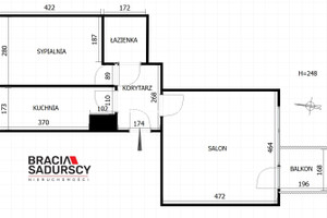 Mieszkanie na sprzedaż 50m2 Kraków Bieżanów-Prokocim Rżąka Ludwika Rydygiera - zdjęcie 3