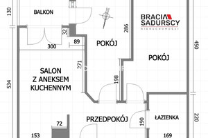 Mieszkanie na sprzedaż 47m2 Kraków Swoszowice Kliny Zacisze Anny Szwed-Śniadowskiej - zdjęcie 3