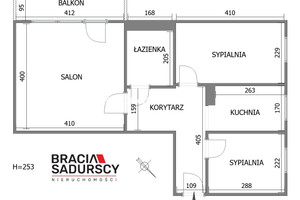 Mieszkanie na sprzedaż 52m2 Kraków Mistrzejowice Os. Tysiąclecia - zdjęcie 3