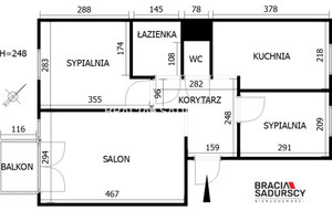 Mieszkanie na sprzedaż 46m2 Kraków Bronowice Bronowice Małe Na Błonie - zdjęcie 3