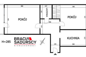 Mieszkanie na sprzedaż 50m2 Kraków Grzegórzki Sądowa - zdjęcie 3