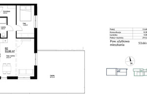 Mieszkanie na sprzedaż 54m2 Kraków Bieżanów-Prokocim Bieżanów Bieżanów - zdjęcie 3