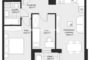 Mieszkanie na sprzedaż 50m2 Kraków Mistrzejowice Piasta Kołodzieja - zdjęcie 3