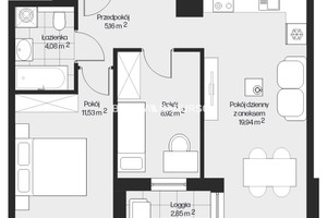 Mieszkanie na sprzedaż 50m2 Kraków Mistrzejowice Piasta Kołodzieja - zdjęcie 3