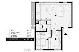 Mieszkanie na sprzedaż 63m2 Kraków Bronowice Jasnogórska - zdjęcie 3