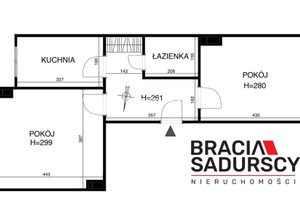 Mieszkanie na sprzedaż 48m2 Kraków Krowodrza Spokojna - zdjęcie 3