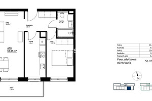 Mieszkanie na sprzedaż 52m2 Kraków Bieżanów-Prokocim Bieżanów Bieżanów - zdjęcie 3