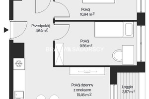 Mieszkanie na sprzedaż 49m2 Kraków Mistrzejowice Piasta Kołodzieja - zdjęcie 3