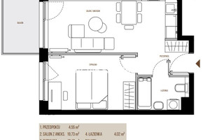 Mieszkanie na sprzedaż 63m2 Kraków Łagiewniki-Borek Fałęcki Łagiewniki Łagiewnicka - zdjęcie 3