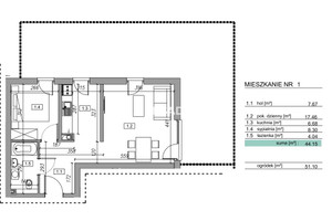 Mieszkanie na sprzedaż 46m2 myślenicki Myślenice Zawada - zdjęcie 3