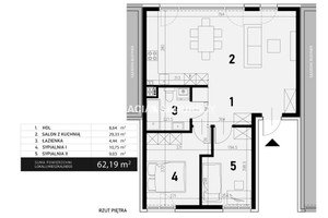 Mieszkanie na sprzedaż 63m2 Kraków Bronowice Jasnogórska - zdjęcie 3