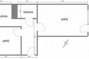 Mieszkanie na sprzedaż 44m2 Kraków Podgórze Płaszów Dworcowa - zdjęcie 3