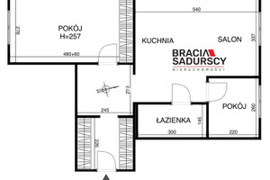 Mieszkanie na sprzedaż 62m2 Kraków Nowa Huta Zgody - zdjęcie 3