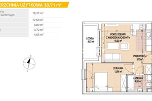 Mieszkanie na sprzedaż 39m2 Kraków Podgórze Duchackie Wola Duchacka Kamieńskiego - okolice - zdjęcie 3