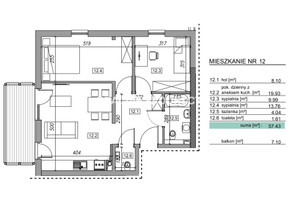 Mieszkanie na sprzedaż 46m2 myślenicki Myślenice Zawada Słowińska - zdjęcie 3