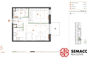 Mieszkanie na sprzedaż 40m2 Kraków Podgórze Zabłocie Jana Dekerta - zdjęcie 2