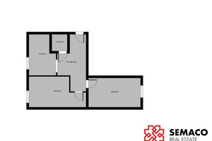 Mieszkanie na sprzedaż 52m2 Kraków Nowa Huta Osiedle Centrum C - zdjęcie 2