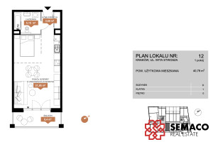 Mieszkanie na sprzedaż 40m2 Kraków Żelazna - zdjęcie 3