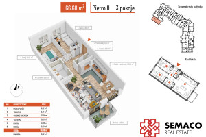 Mieszkanie na sprzedaż 68m2 Kraków Wielicka - zdjęcie 4