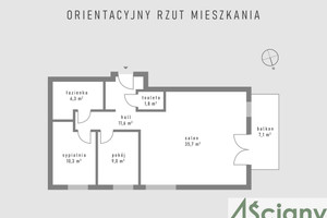 Mieszkanie do wynajęcia 75m2 Warszawa Mokotów Przejazd - zdjęcie 2