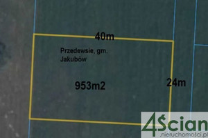 Działka na sprzedaż 953m2 miński Jakubów Przedewsie - zdjęcie 1