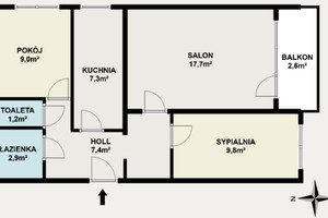 Mieszkanie na sprzedaż 60m2 Warszawa Bielany Chomiczówka Pabla Nerudy - zdjęcie 1