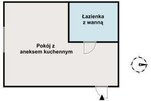 Mieszkanie na sprzedaż 24m2 Warszawa Ursynów Rtm. Witolda Pileckiego - zdjęcie 1