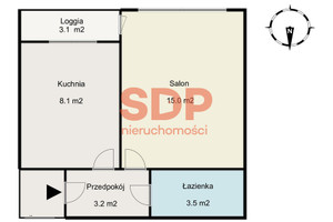 Mieszkanie na sprzedaż 32m2 Warszawa Targówek Targówek Mieszkaniowy Heleny Junkiewicz - zdjęcie 3