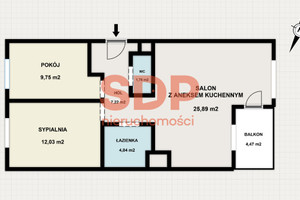 Mieszkanie na sprzedaż 63m2 Warszawa Białołęka Tarchomin Kościeszów - zdjęcie 3