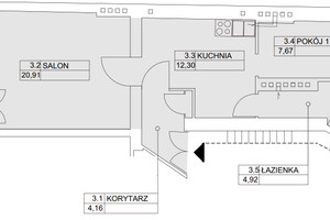 Mieszkanie na sprzedaż 52m2 Poznań Centrum Chwaliszewo - zdjęcie 3