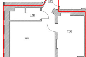 Mieszkanie na sprzedaż 44m2 Poznań Jeżyce ks. P. Wawrzyniaka - zdjęcie 2