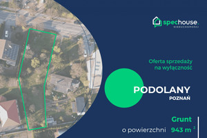 Działka na sprzedaż 943m2 Poznań Piątkowo - zdjęcie 2