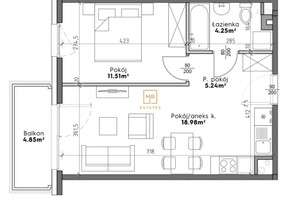 Mieszkanie na sprzedaż 40m2 Kraków Prądnik Biały Piaszczysta - zdjęcie 3