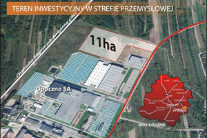 Działka na sprzedaż 110000m2 opoczyński Opoczno Przemysłowa - zdjęcie 3