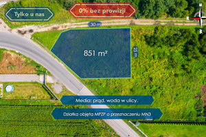 Działka na sprzedaż 851m2 Częstochowa Wyczerpy-Aniołów Meliorantów - zdjęcie 1