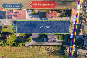 Działka na sprzedaż 1251m2 częstochowski Rędziny Ołowianka - zdjęcie 1