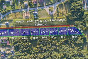 Działka na sprzedaż 1451m2 częstochowski Poczesna - zdjęcie 2