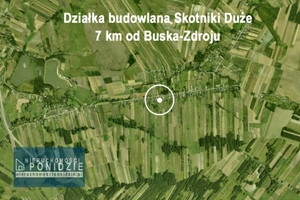 Działka na sprzedaż 1069m2 buski Busko-Zdrój Skotniki Duże - zdjęcie 1