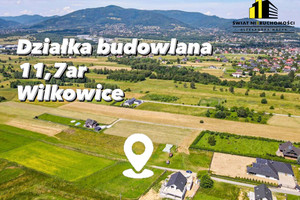 Działka na sprzedaż 1170m2 bielski Wilkowice - zdjęcie 1