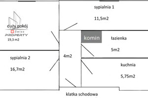 Mieszkanie na sprzedaż 64m2 Wrocław Krzyki Sernicka - zdjęcie 1