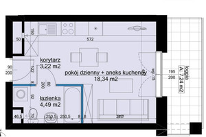 Mieszkanie na sprzedaż 27m2 Poznań Stare Miasto - zdjęcie 3