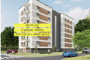 Mieszkanie na sprzedaż 61m2 Łódź Bałuty Urzędnicza - zdjęcie 1