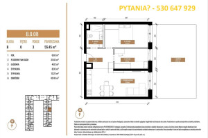 Mieszkanie na sprzedaż 56m2 Katowice Os Paderewskiego - Muchowiec Os. Paderewskiego - zdjęcie 3