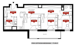 Mieszkanie na sprzedaż 72m2 Poznań Jeżyce - zdjęcie 1