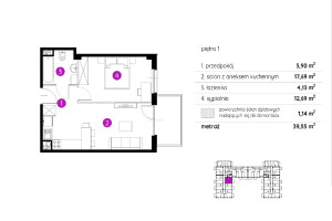 Mieszkanie na sprzedaż 40m2 Sosnowiec - zdjęcie 2